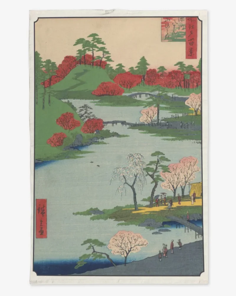 3.0.9_122_Otwarty ogr&oacute;d - Utagawa Hiroshige_26as_1ko_-_1wi_1r_50x70_pt_p_3.1.9_1_50x70_-_stu_-_-_-