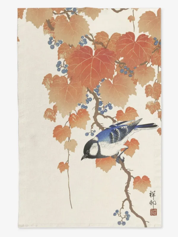 Ręcznik kuchenny Sikorka Ukiyo e 50x70 cm