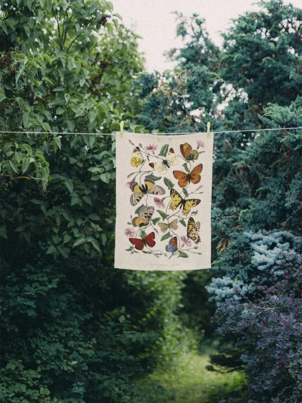 ręcznik - motyle 3x4