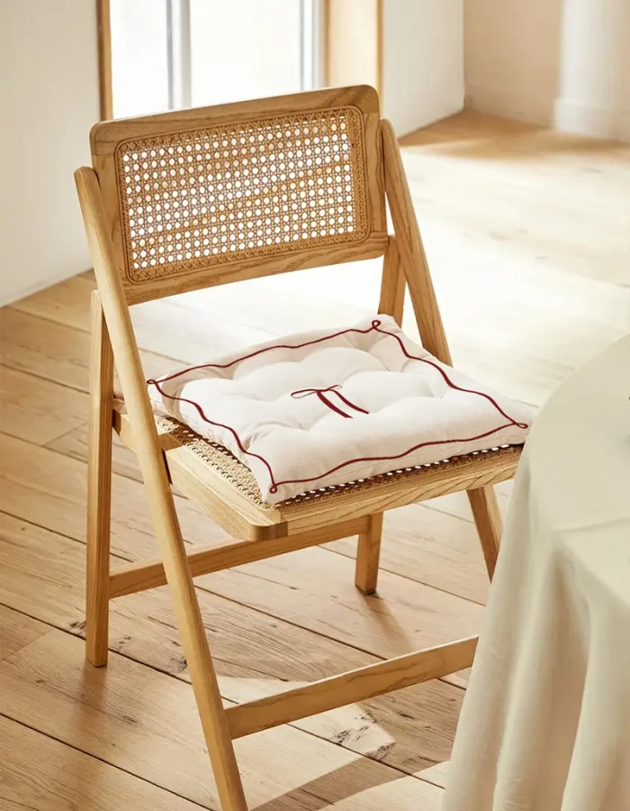 świąteczna poduszka na krzesło 3x4 - święta