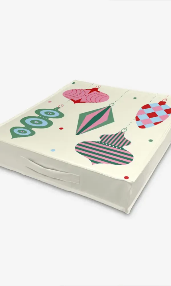 świąteczna poduszka na podłogę 3x4 - święta